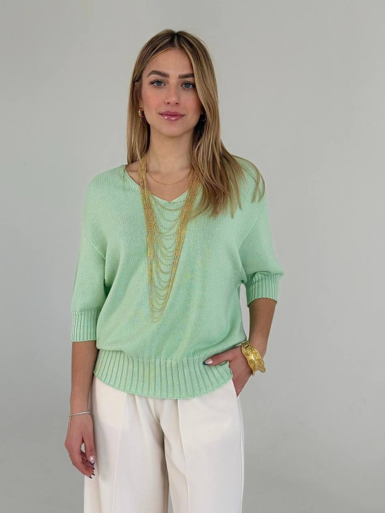 Pullover morbido in cotone