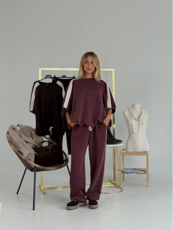 Jogger Pants with Side Stripes
