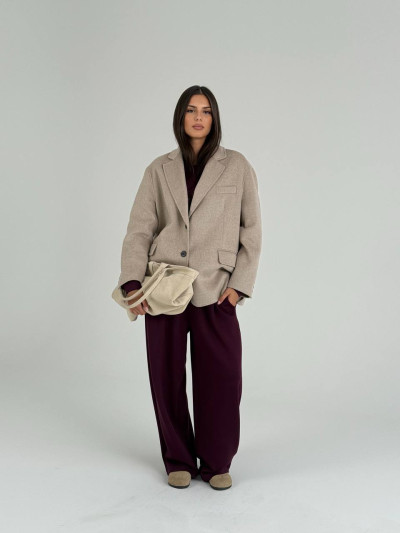 Handmade wool coat