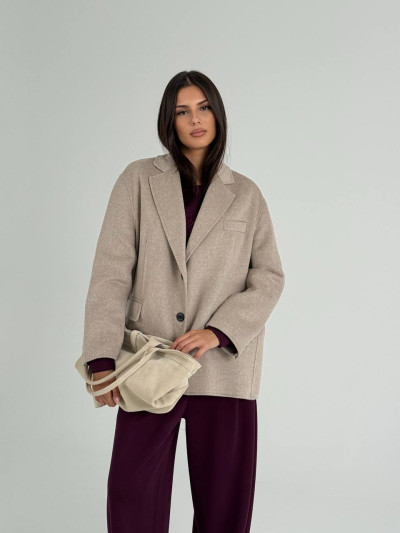 Handmade wool coat