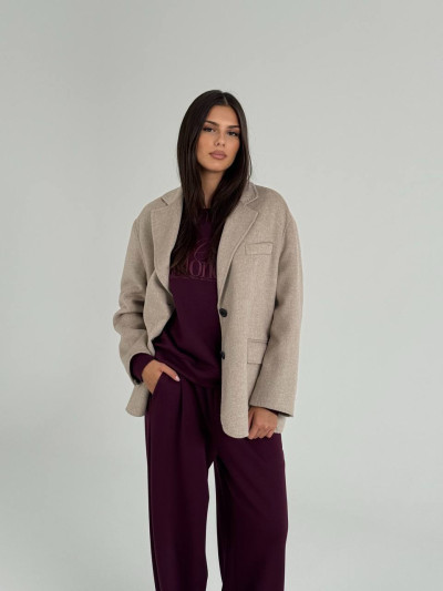 Handmade wool coat