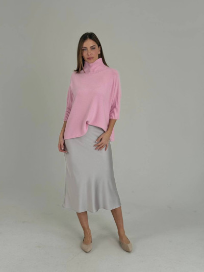 Fluid midi skirt