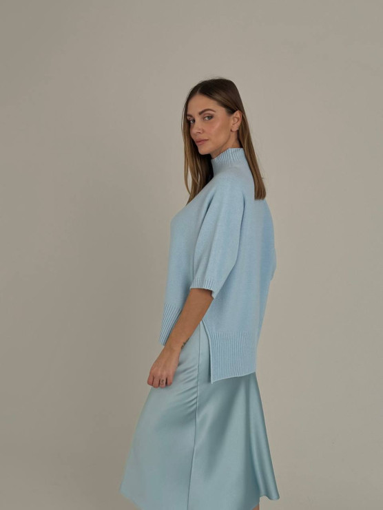Fluid midi skirt