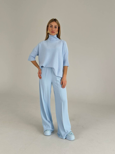 Pantalone a vita elasticizzata