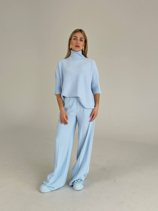 Pantalone a vita elasticizzata