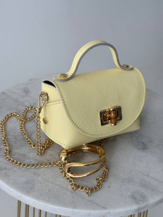 Borsa mini Luxury in vera pelle