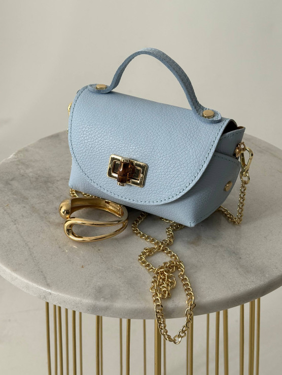 Luxury mini leather bag