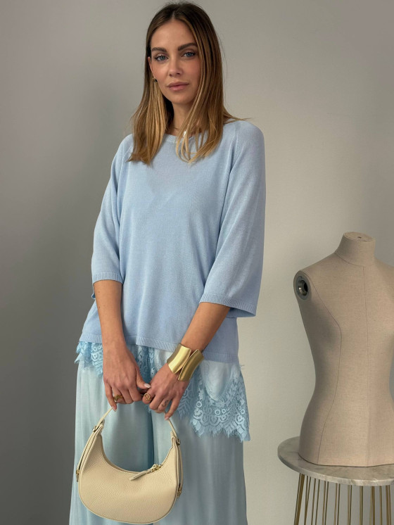 Minimal soft pullover