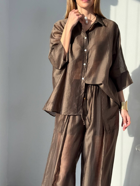 Camicia fluida leggera