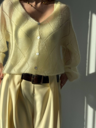 Palazzo pants with belt