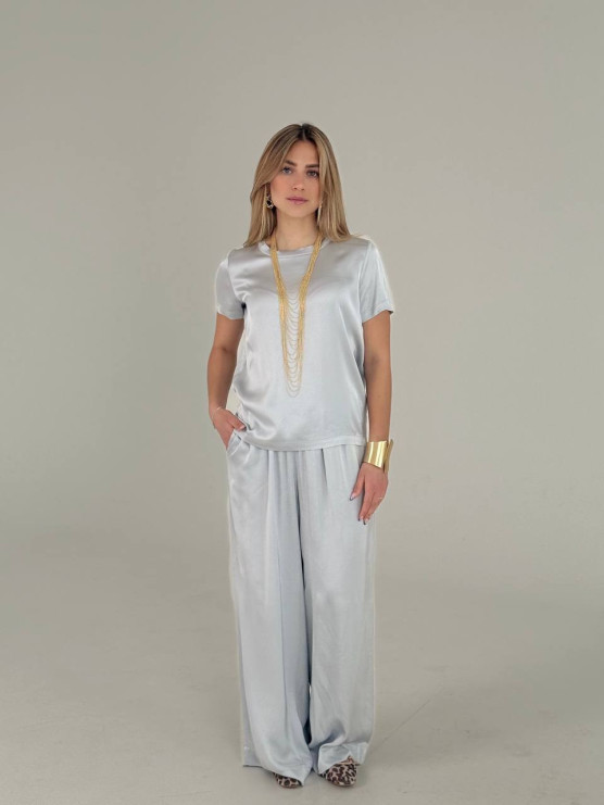 T-Shirt in viscosa