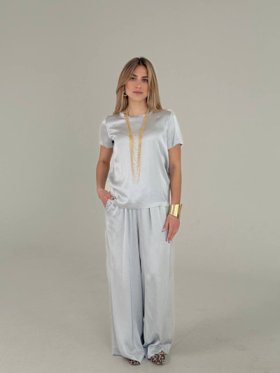 T-Shirt in viscosa