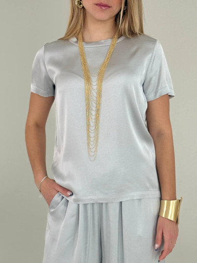 T-Shirt in viscosa