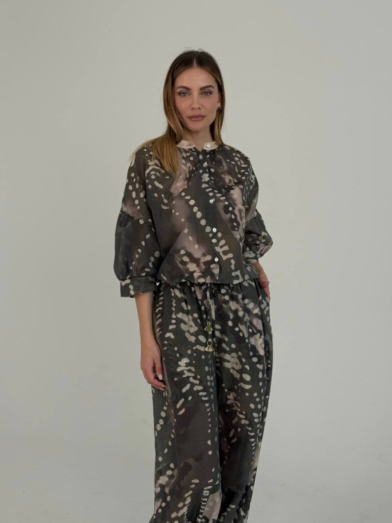 Soft printed blouse