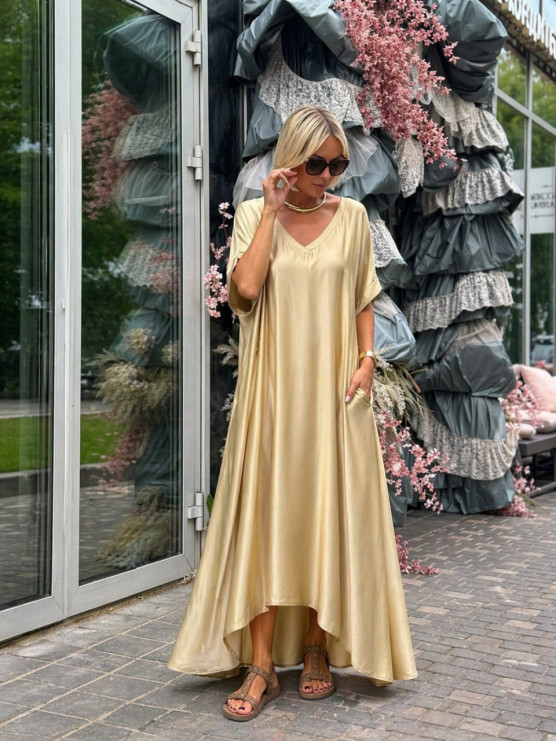 Dress Satin Fluid