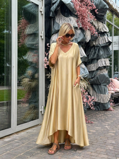 Dress Satin Fluid