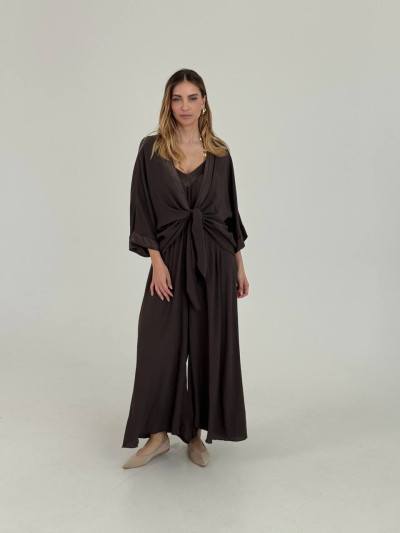 Tuta ampia in viscosa