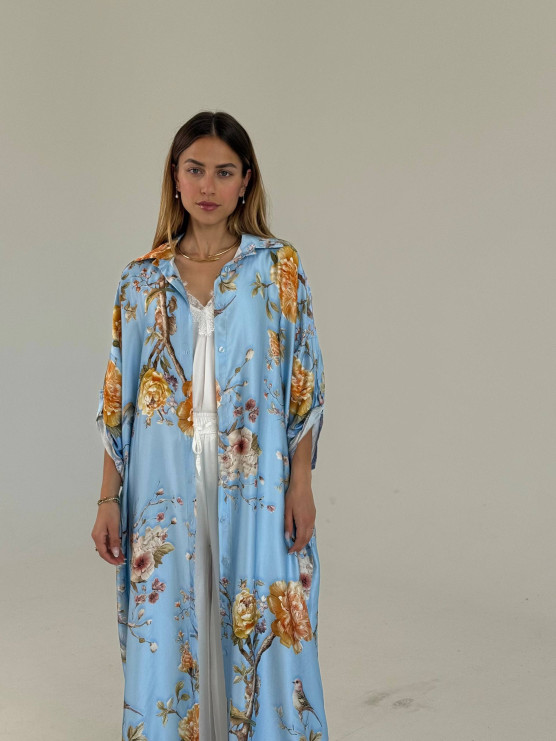 Seta naturelle shirt dress