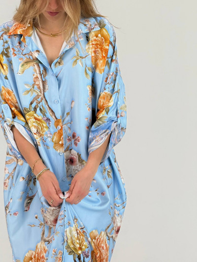 Seta naturelle shirt dress