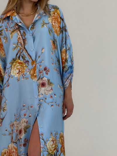 Seta naturelle shirt dress