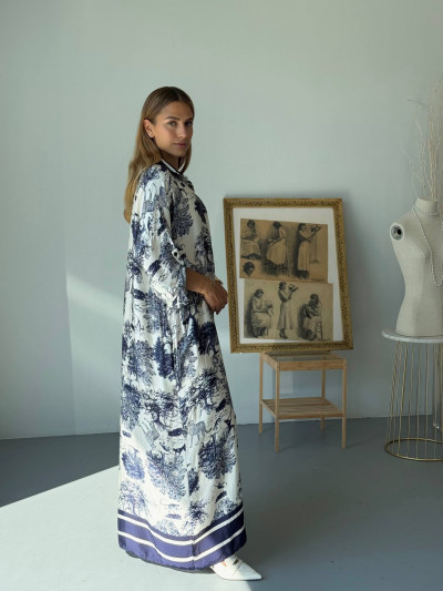 Seta naturelle shirt dress