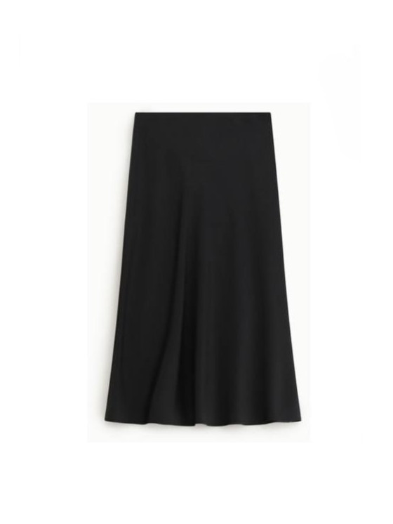 Midi skirt with clean design