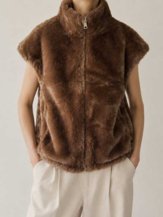 Gilet reversibile double face