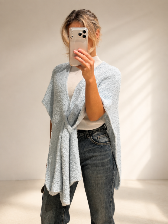 Cardigan in maglia morbida