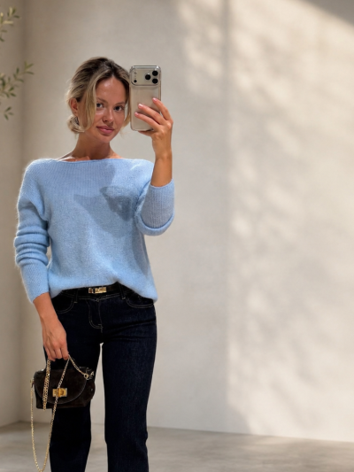 Cardigan misto lana