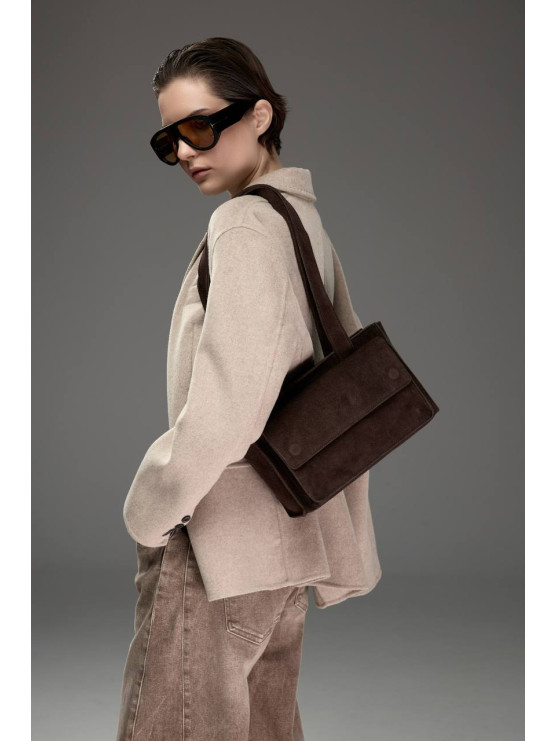 Giacca cappotto in misto lana