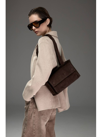 Giacca cappotto in misto lana