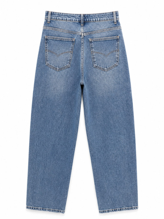 Jeans barrel fit