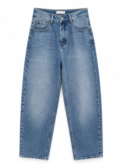 Jeans barrel fit