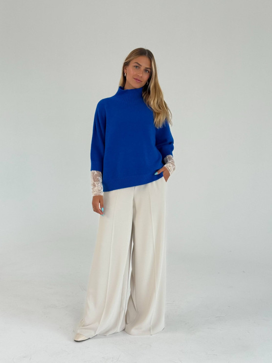 Pantaloni palazzo a gamba ampia