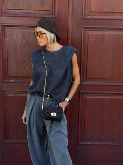 Pullover oversize in maglia soffice