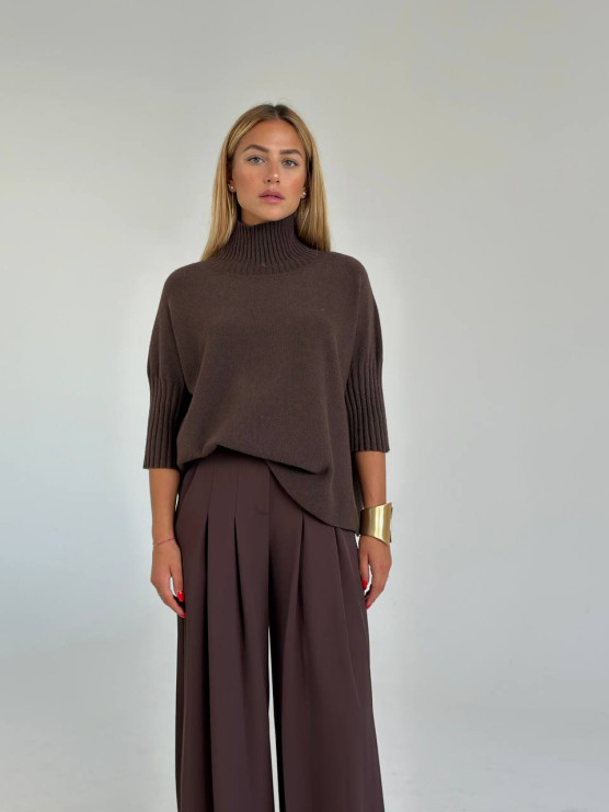Pullover oversize moro