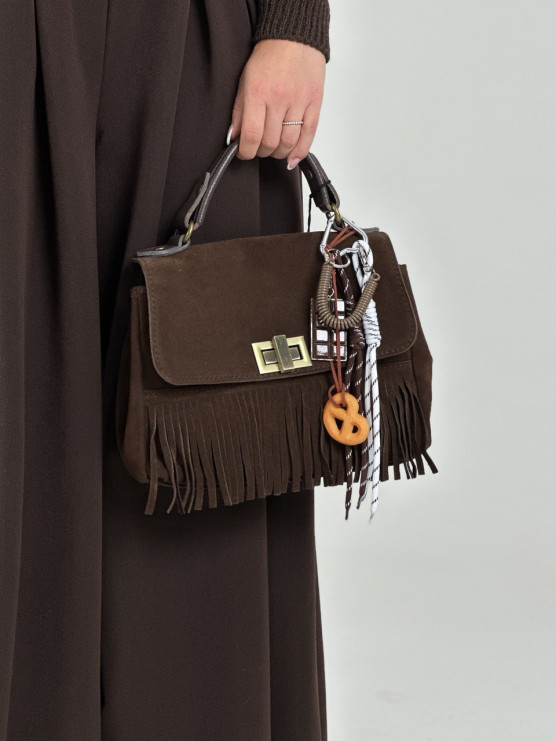Urban Elegance Suede Bag