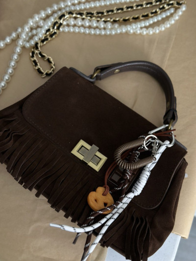 Urban Elegance Suede Bag