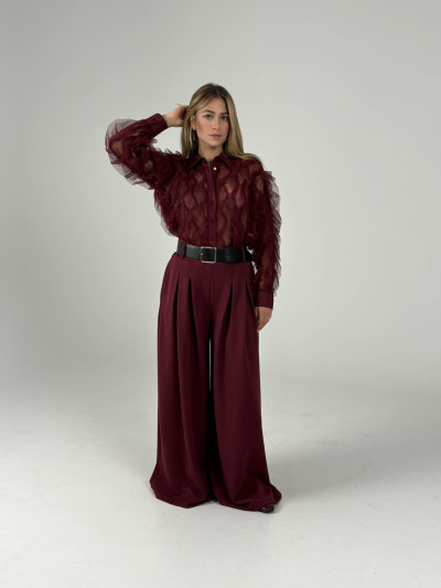 Pantalonii palazzo