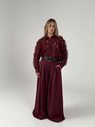 Pantalonii palazzo