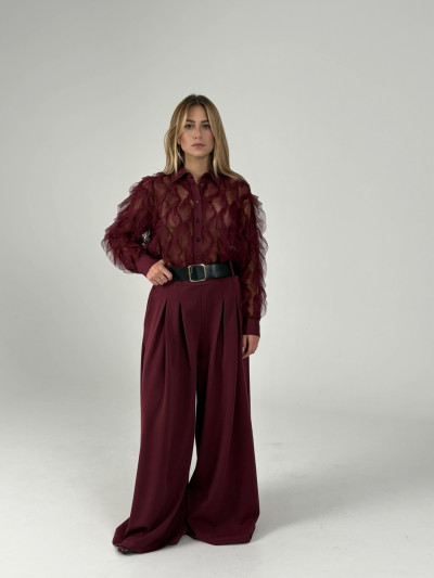 Pantalonii palazzo