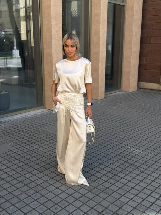 Футболка oversize из вискозы